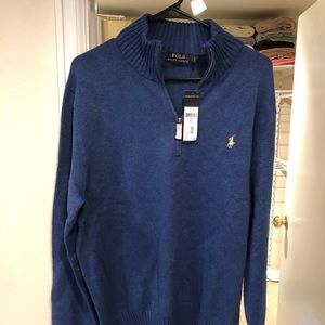 Men’s large classic Polo sweater pullover